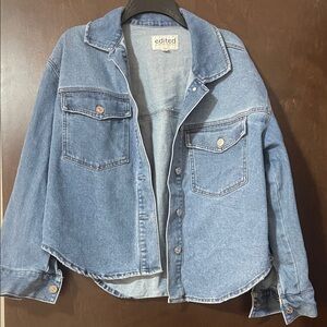 Edited Light Blue Jean Jacket